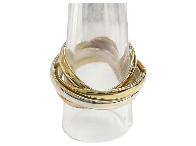 Cartier Trinity 5-Ring Band Ring Golden - Ansicht 4