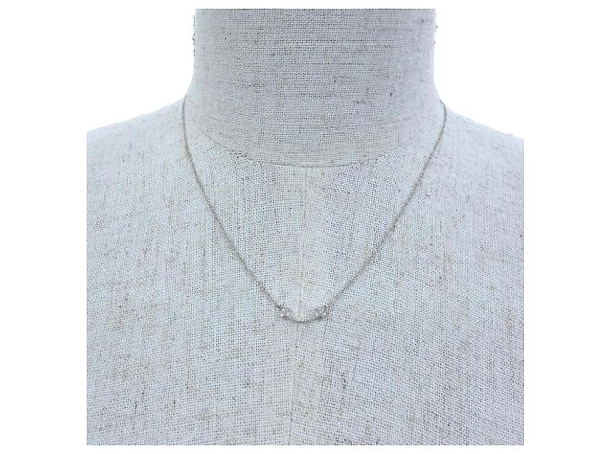 Tiffany & Co Collana con pendente Tiffany T Smile Mini D'oro - vista 3