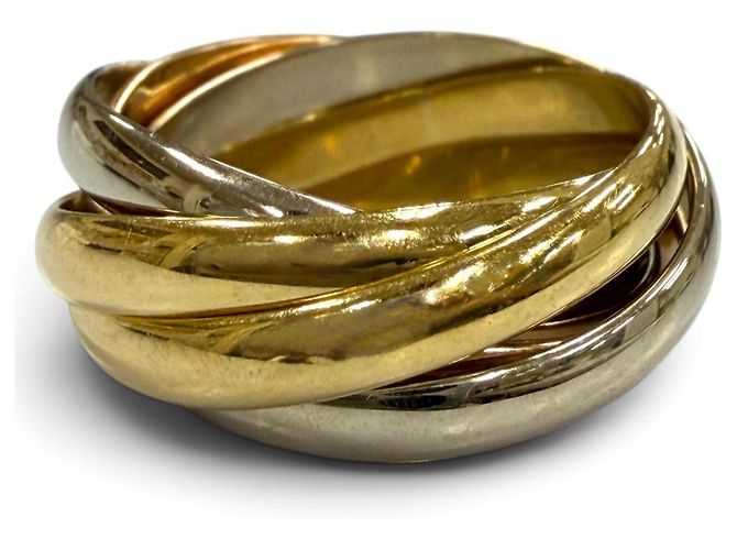 Anillo Cartier Trinity de 5 hileras Dorado - vista 3