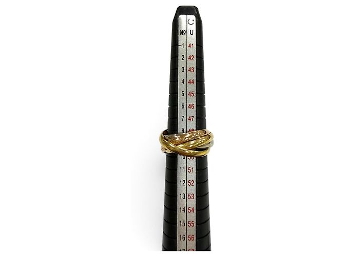 Anillo Cartier Trinity de 5 hileras Dorado - vista 7