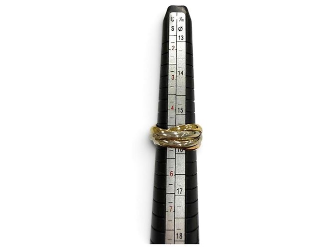 Anillo Cartier Trinity de 5 hileras Dorado - vista 8