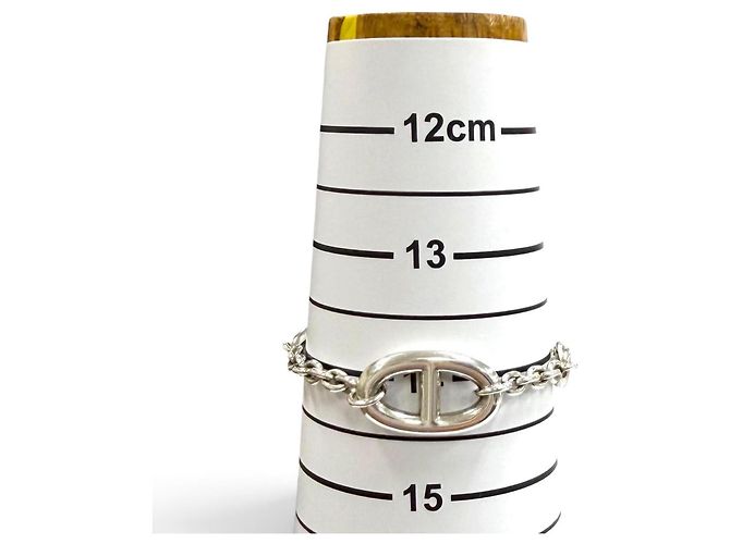 Hermès Bracciale HERMES Farandole AG925 Chaine d'Ancre Argento - vista 8