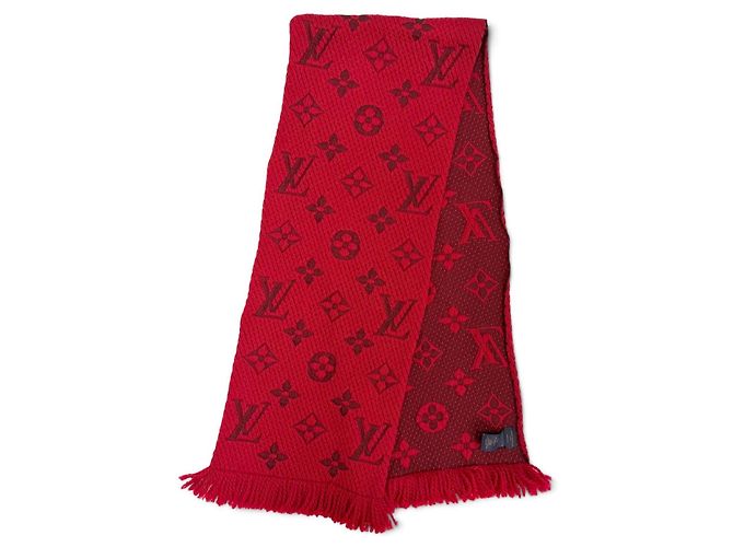 Louis Vuitton Ruby Monogram Stole Red - view 4
