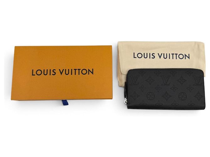 Cartera Zippy de piel Mahina Louis Vuitton Negro - vista 2