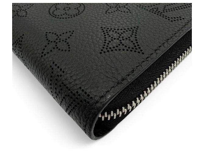 Cartera Zippy de piel Mahina Louis Vuitton Negro - vista 5