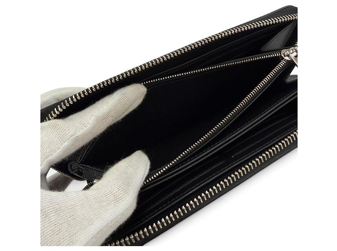 Cartera Zippy de piel Mahina Louis Vuitton Negro - vista 7