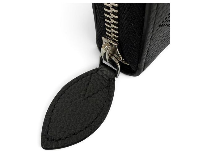 Cartera Zippy de piel Mahina Louis Vuitton Negro - vista 8