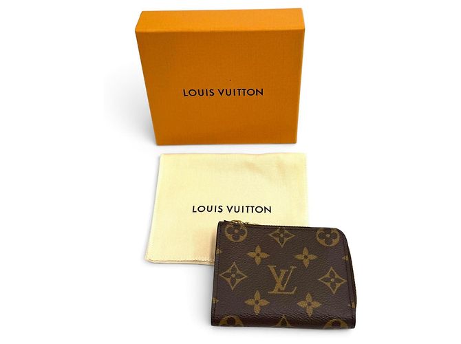 Monedero Compacto Louis Vuitton en piel Armagnac - vista 2