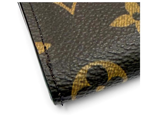 Monedero Compacto Louis Vuitton en piel Armagnac - vista 6