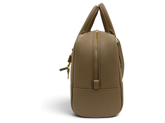 Borsa Loewe Amazona 28 in Beige - vista 5