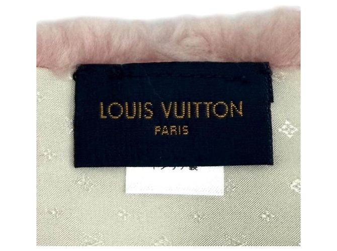 Louis Vuitton Echarpe LV In the City Scarf Rosa Beige - vista 7