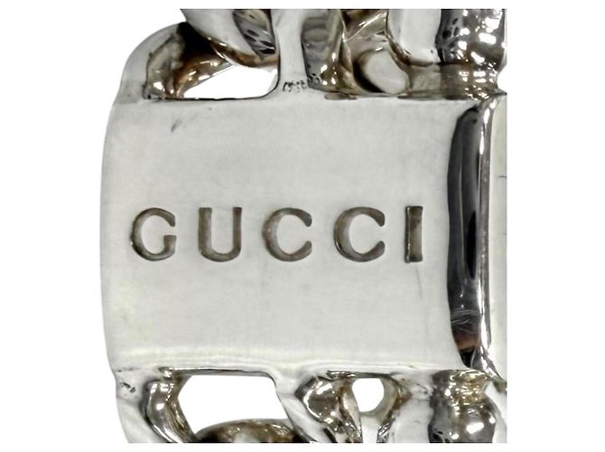 Gucci Ring aus Sterlingsilber mit Kugelkette - Ansicht 6