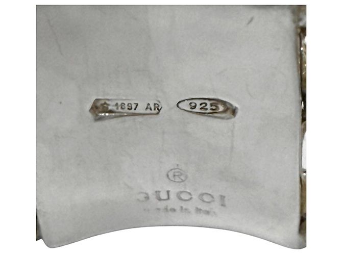 Gucci Ring aus Sterlingsilber mit Kugelkette - Ansicht 7
