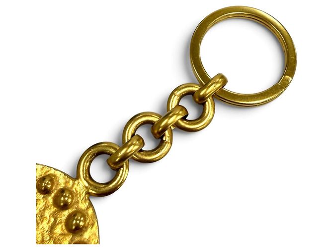 Timeless Portachiavi Chanel Vintage 97A Coco Mark D'oro - vista 6