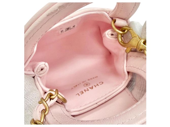 Chanel Coco Mark Mini Kelly Micro Bag Charm Rosa - vista 6