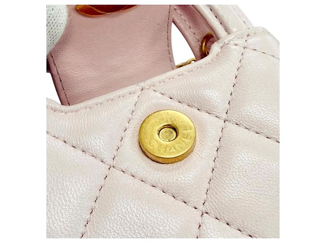 Chanel Coco Mark Mini Kelly Micro Bag Charm Rosa - vista 9