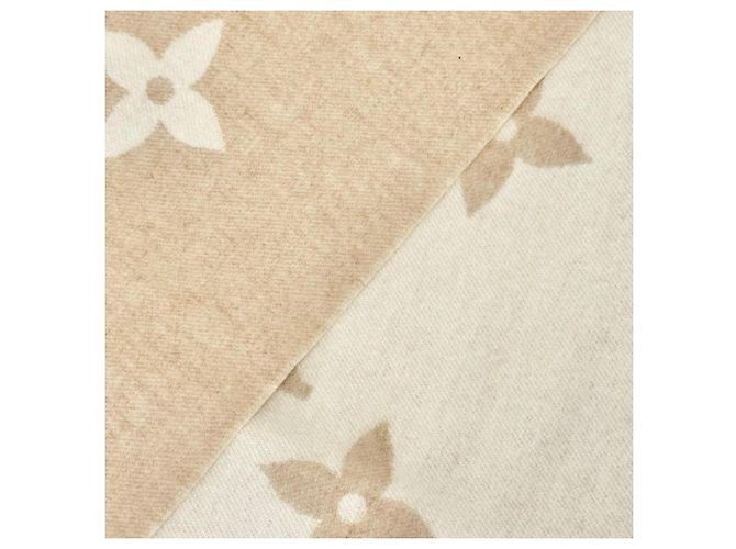 Stola in cashmere e seta Louis Vuitton Beige - vista 5
