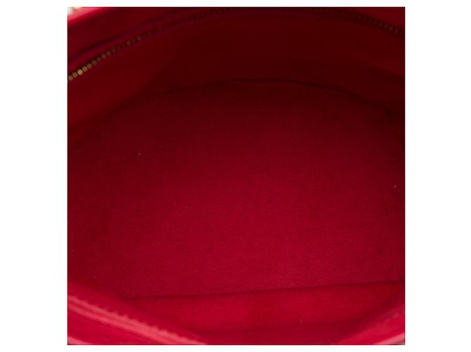 Louis Vuitton Red Epi Bucket PM Rosso - vista 4