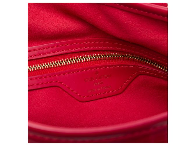 Louis Vuitton Red Epi Bucket PM Rosso - vista 5