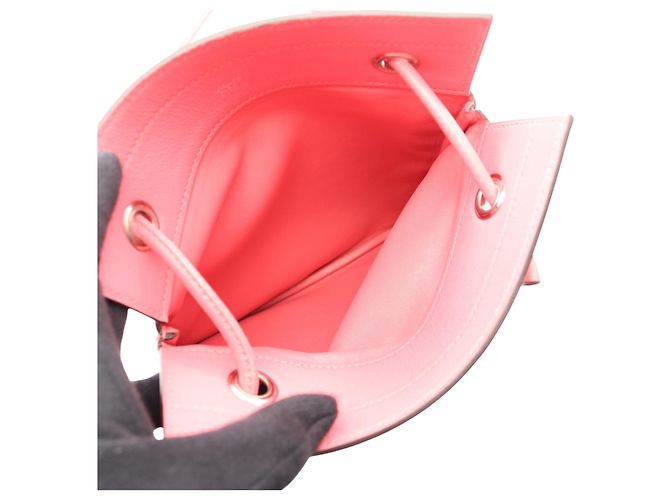 Borsa Hermès Mini Swift Aline Rosa - vista 3