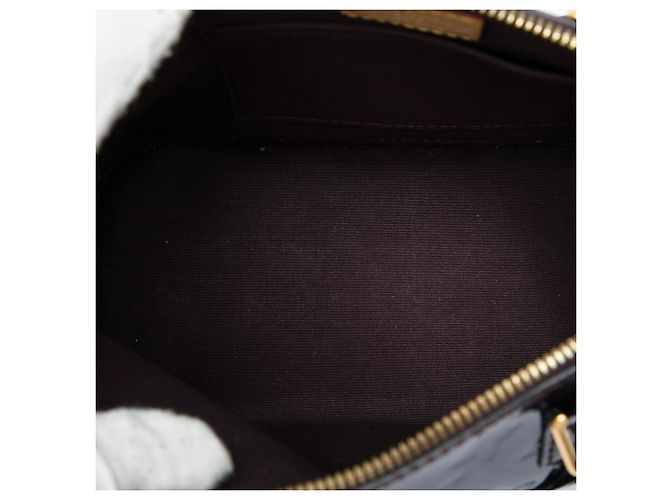 Louis Vuitton Purple Monogram Vernis Alma BB Porpora - vista 4