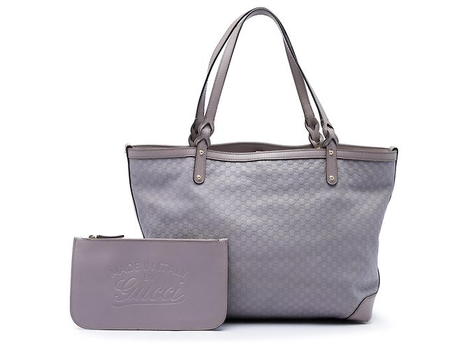 Gucci Purple Medium Microguccissima Craft Tote Lila - Ansicht 6