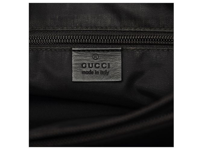 Borsa Business Gucci Black Guccissima Web Nero - vista 5