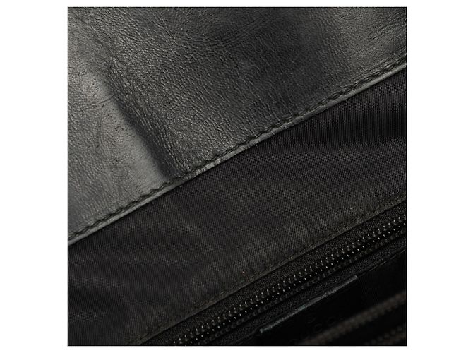 Borsa Business Gucci Black Guccissima Web Nero - vista 6