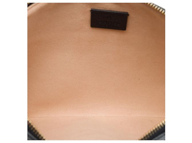 Clutch Gucci Ophidia Web in pelle di vitello nera Nero - vista 4