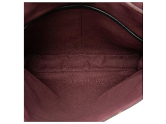 Louis Vuitton Brown Monogram Macassar Bass MM Marrone - vista 4
