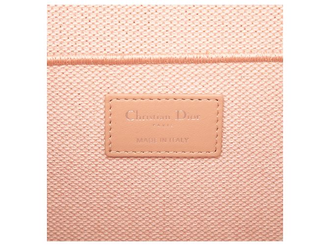 Necessaire Dior Pink Diortravel Canvas Cannage D Lite Rosa - vista 5