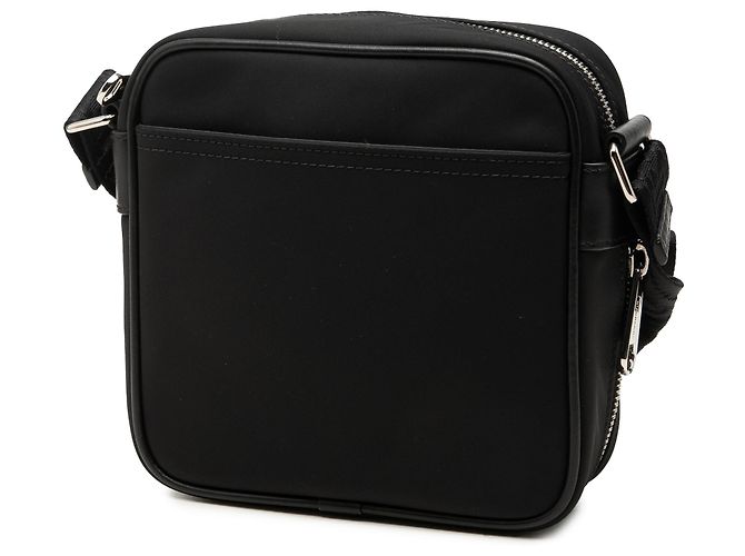 Borsa a tracolla Burberry Paddy in nylon nero - vista 2