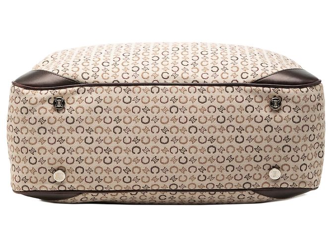 Céline Borsa Tote Celine Beige C Macadam Canvas - vista 3