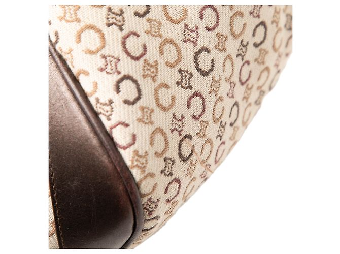 Céline Borsa Tote Celine Beige C Macadam Canvas - vista 6