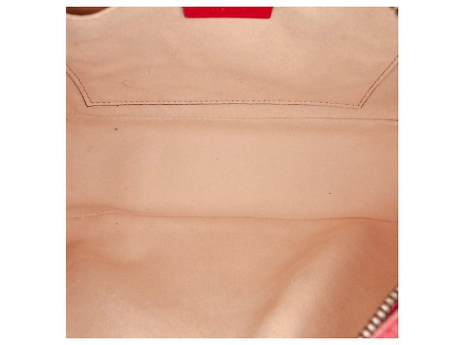 Gucci Borsa a tracolla Small GG Marmont in pelle matelassé rossa Rosso - vista 4