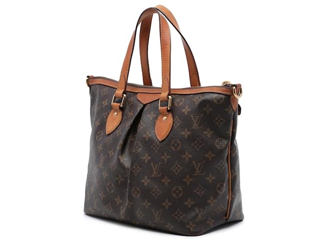 Louis Vuitton Brown Monogram Palermo PM Marrone - vista 2