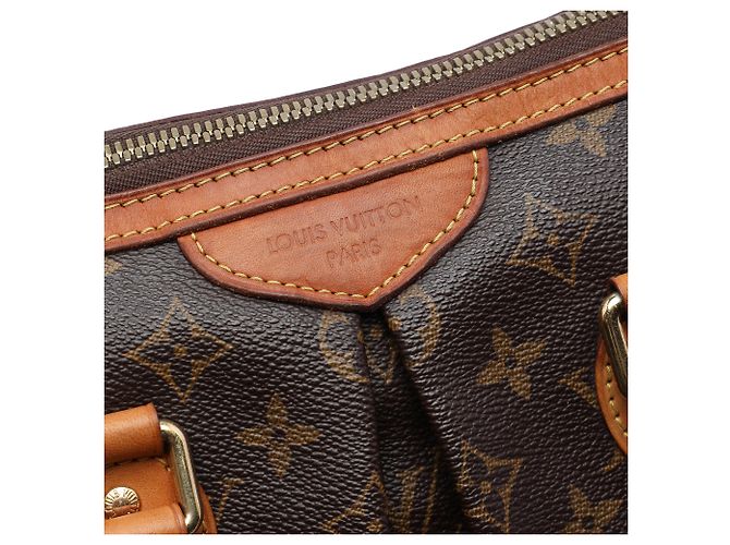 Louis Vuitton Brown Monogram Palermo PM Marrone - vista 5