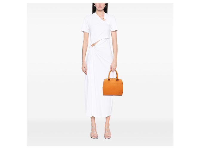 Louis Vuitton Orange Epi Pont Neuf Arancione - vista 6