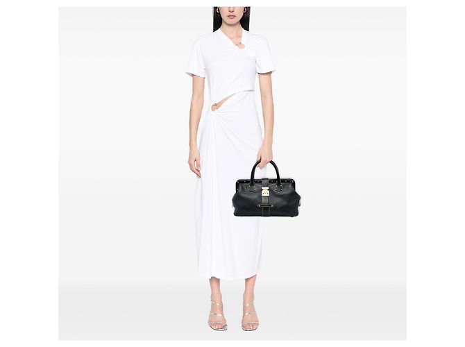 Louis Vuitton Black Suhali Lingenieux PM Nero - vista 5