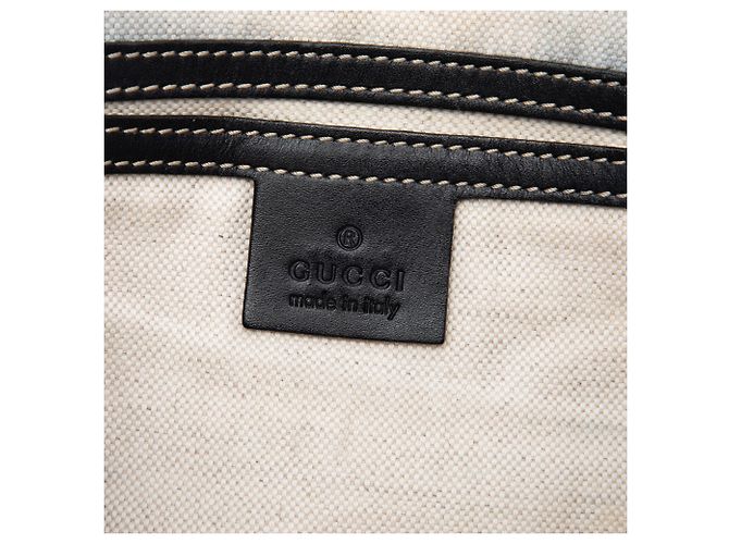 Gucci Beige GG Supreme Crossbody-Tasche - Ansicht 5