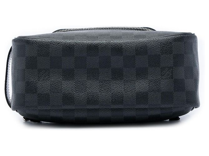 Necessaire Louis Vuitton Black Damier Graphite Nero - vista 3