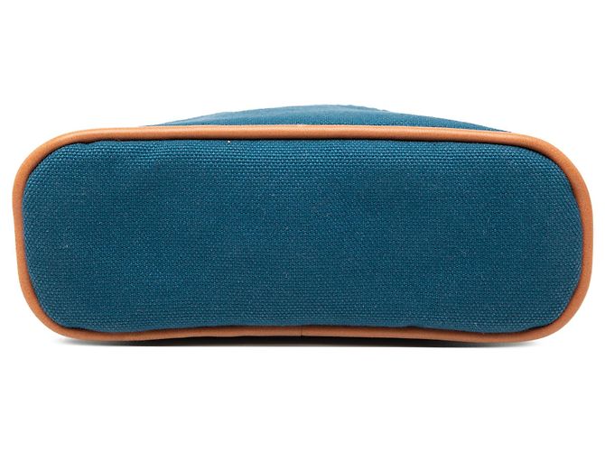 Hermès Blue Mini Mini Canvas Bolide Case Blau - Ansicht 3
