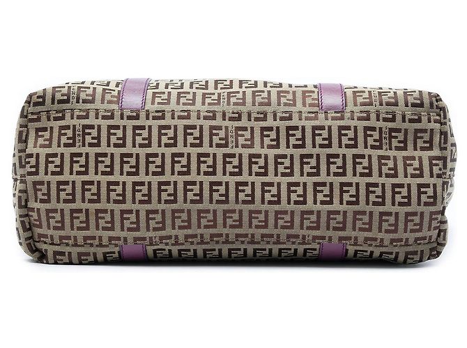 Sac Tote Fendi Beige Zucchino Canvas Superstar - vue 3