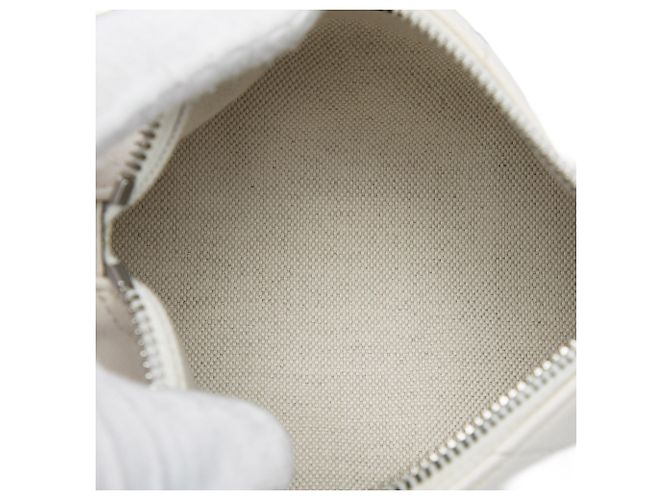 Borsa a tracolla Blondie Barrel Gucci mini in vitello bianco Crudo - vista 4