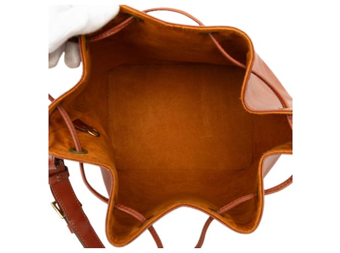 Louis Vuitton Brown Epi Petit Noe Castaño - vista 4