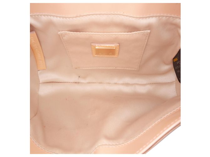 Borsa a tracolla Compilation Fendi in pelle beige - vista 4