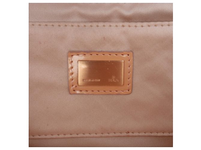 Borsa a tracolla Compilation Fendi in pelle beige - vista 5