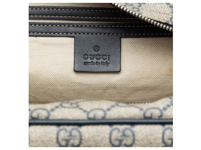 Borsa a tracolla Gucci Beige GG Supreme - vista 5