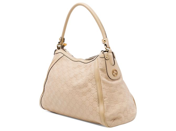 Borsa a tracolla Gucci Guccissima Scarlett Beige - vista 2