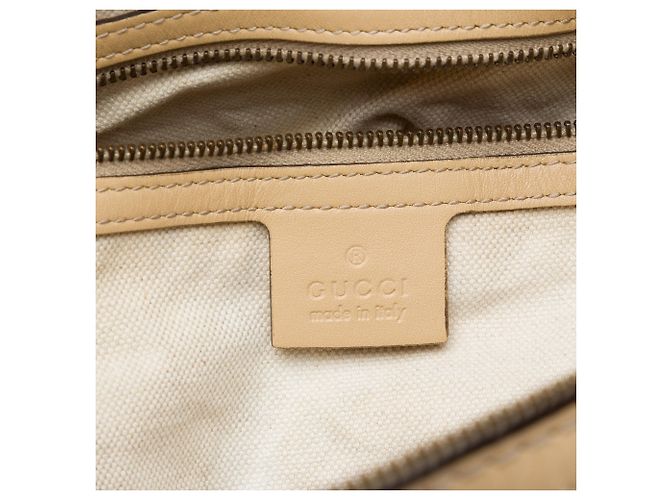 Borsa a tracolla Gucci Guccissima Scarlett Beige - vista 5